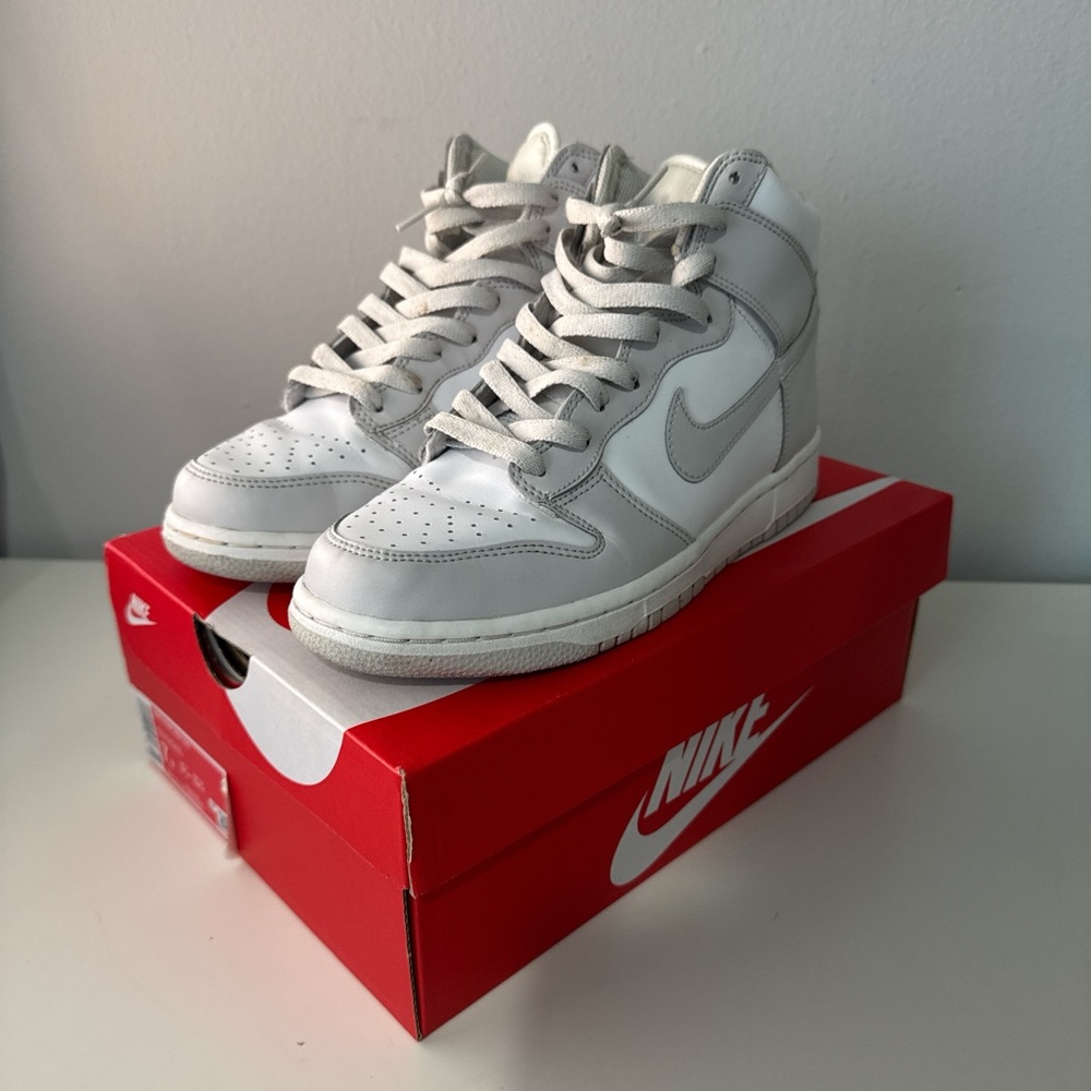 Nike dunk high - Vast Grey White - Picture 1 of 6